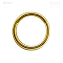 18K Gold Hinged Segment Ring 1.2 mm 8 mm