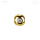 18K Gold Tiffanyball int. Gewinde 1.2x4.0mm (für 1.6mm)