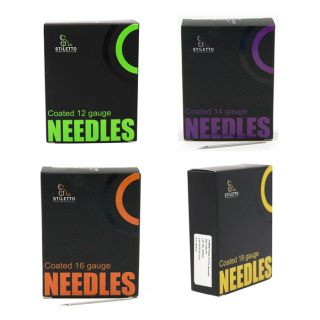 Stiletto Press-Fit Pin Needle Blades