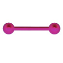 Barbell Color Titan with 2 Balls. 1.6x14 x 5/5-PU