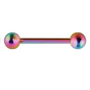 Barbell Color Titan with 2 Balls. 1.6x20x5/5-RW