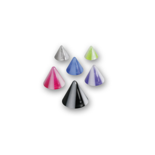 Acrylic Cone 1.2x3 - 10 Stück Set