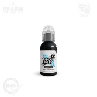 World Famous Limitless Tattoo Ink - Limitless Obsidian Outlining 30ml