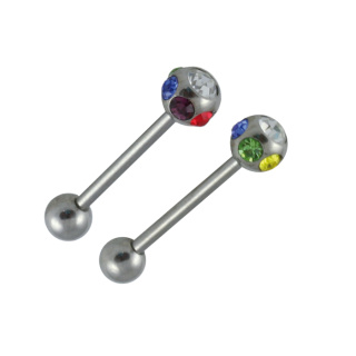 Barbell with Tiffany Ball