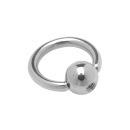 316l Surgical Steel Ball w Ring Spare Parts 1.6x5