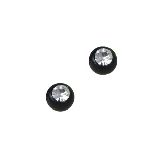 UV jewelled Ball w CC stone 1.2x3